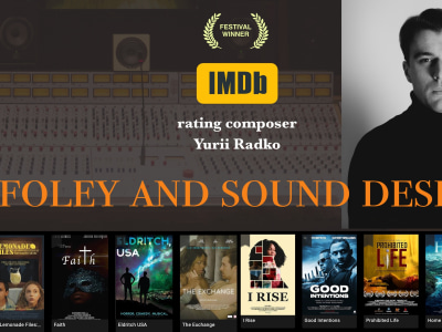 Foley and sound design for your film and video games