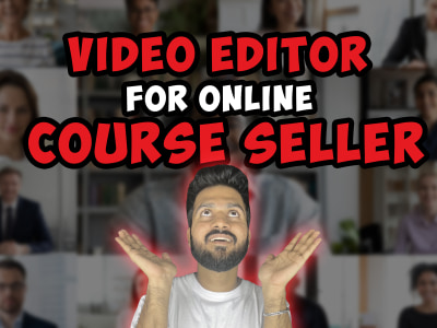 Edited videos for online course creators