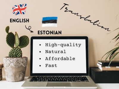 High-Quality English to Estonian Translation by Native Estonian speaker