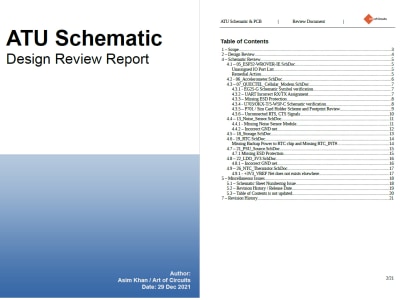 An Electronics Design Verification Report