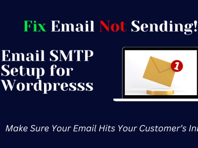 SMTP email Setup for WordPress, Email not send FIXED