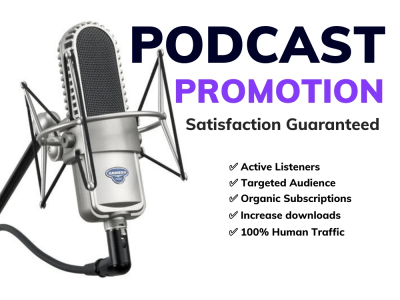 Organic apple podcast promotion and get more downloads