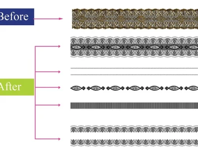 Any image vector outline & line art perfectly illustration