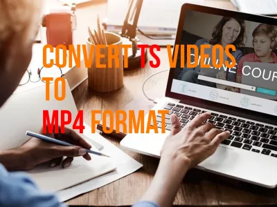 TS files converted to mp4 format