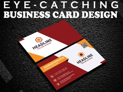Eye-catching Business card /Professional Visiting Card Design