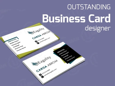An outstanding business card designer