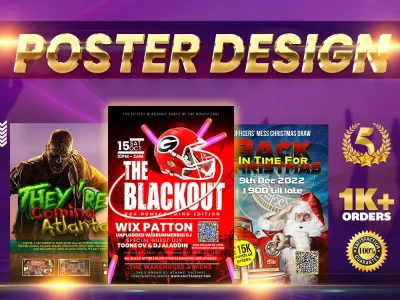 An amazing eye-catching poster for your Business and Movie Quickly