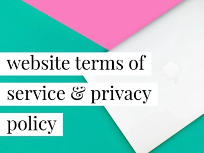 Terms of Service and Privacy Policy for your SaaS or online platform