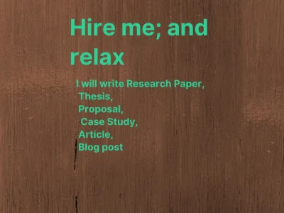 A perfect written help related to research, dissertation and/or proposal