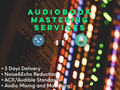 A highly professional audiobook mastering to pass ACX requirements