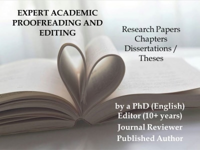 An expertly edited research paper, article, chapter, dissertation/thesis