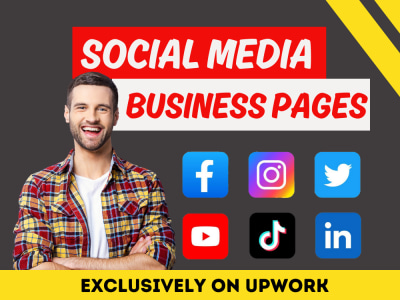 Social Media Pages Set up for your Business | Social Media Accounts