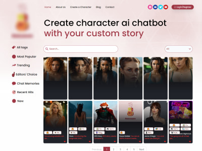 A AI charecter based SAAS application 🔥🔥🔥