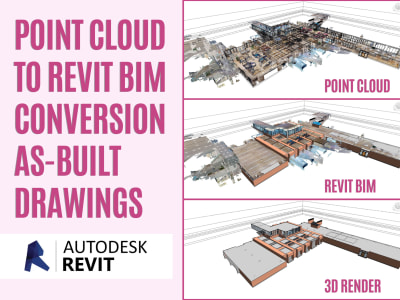 Point Cloud to Revit BIM Conversion with As-Built Drawings | Upwork