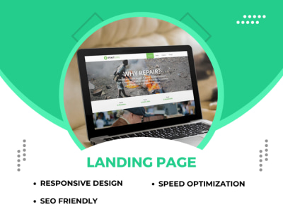 Landing Page Design |Html landing page |Landing page design expert | Upwork