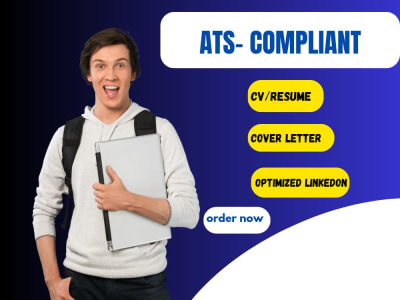 A professional ATS Resume + tailored Cover Letter + Linkedon writeup