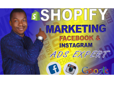 Professional shopify marketing, sales funnel, facebook and instagram ads