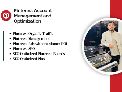 Pinterest account Management | Pinterest SEO | Pinterest growth and Setup