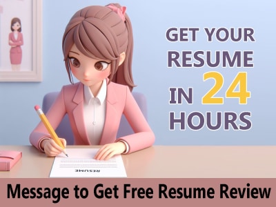 ATS-Compliant Resume, Cover Letter, and LinkedIn within 24 hours