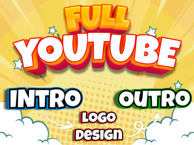 A fantastic Gaming YouTube Channel Logo and Intro Animation Design