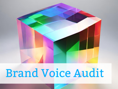 A brand voice audit.