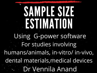 The best sample size estimation for your research!