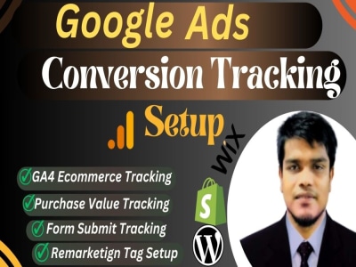 Fix or setup google analytics 4 ga4, tag manager, ads conversions tracking