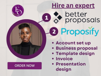 An amazing business proposal template on proposify and better proposal