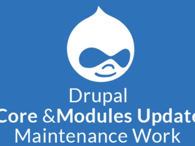 Drupal core and modules updated to the latest version