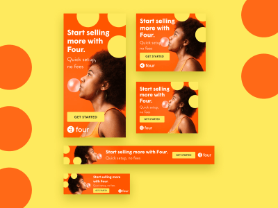 Google, Facebook Banner ad set design