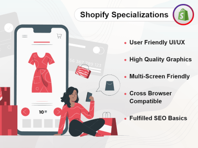 Shopify eCommerce Store, Shopify Dropshipping Store, Shopify Website