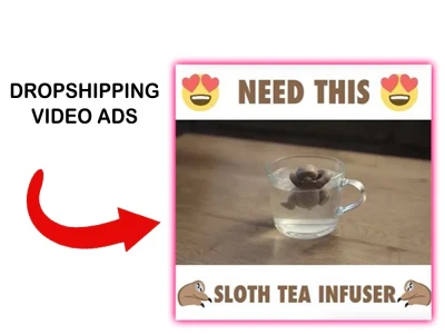An amazing Dropshipping video ad for Facebook, Instagram