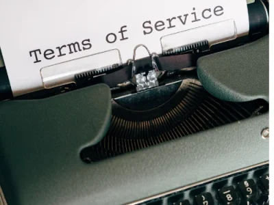 Personalize terms and condition for your Website and/or App