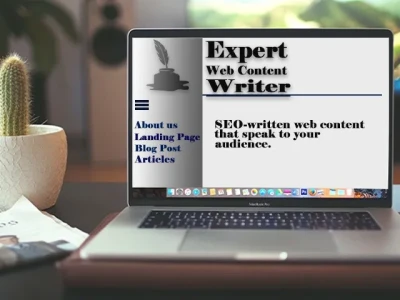 A highly-compelling website written content that is SEO-friendly
