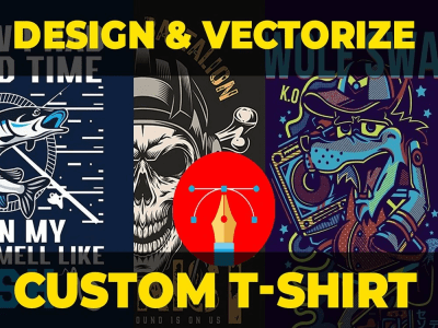 An amazing tshirt design for merch and T-shirt design for print on demand
