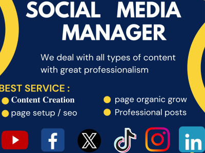 Your professional social media manager, strategist