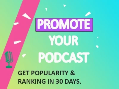 Organic Apple Podcast Promotion To Increase Real Audience, Downloads