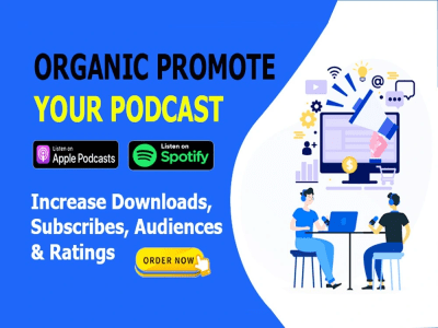 Promote your podcast to increase new audiences, organic downloads