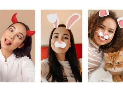 Awesome spark ar filter for instagram and facebook