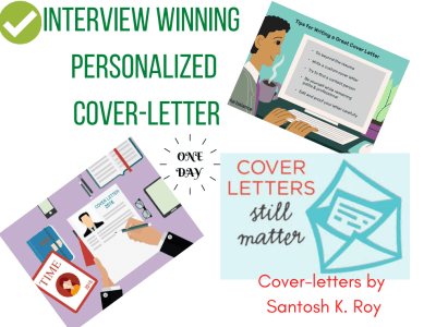 An Interview winning personalised Cover letter for you.