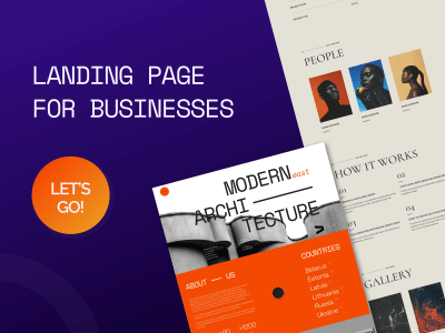 A high converting landing page built on Tilda