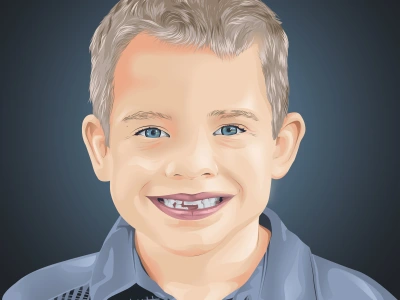 Digital Vector Portrait Illustration From Your Photo