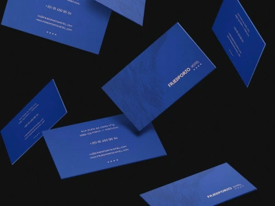 A beautiful business cards and stationery