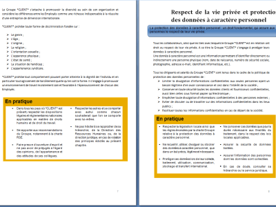 A document translated from French - English | English - French(European)