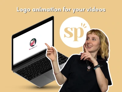 An animation of your logo