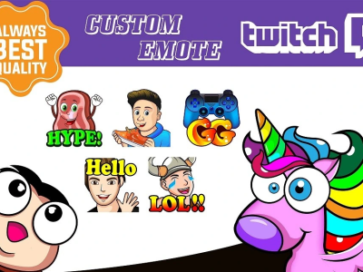 Fantastic emoji, stickers, emote for twitch youtube discord