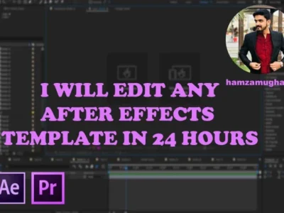 Edited after effects template