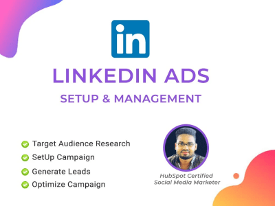 LinkedIn campaign set up and management for promote and boost your business