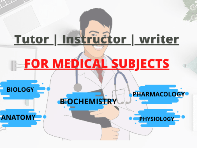 An experience medical Tutor for Biology and Medical subjects