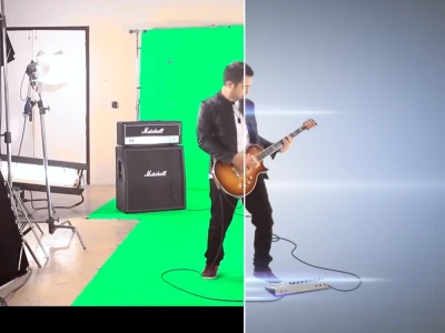 A stunning final video without green screen or anything else you don't want